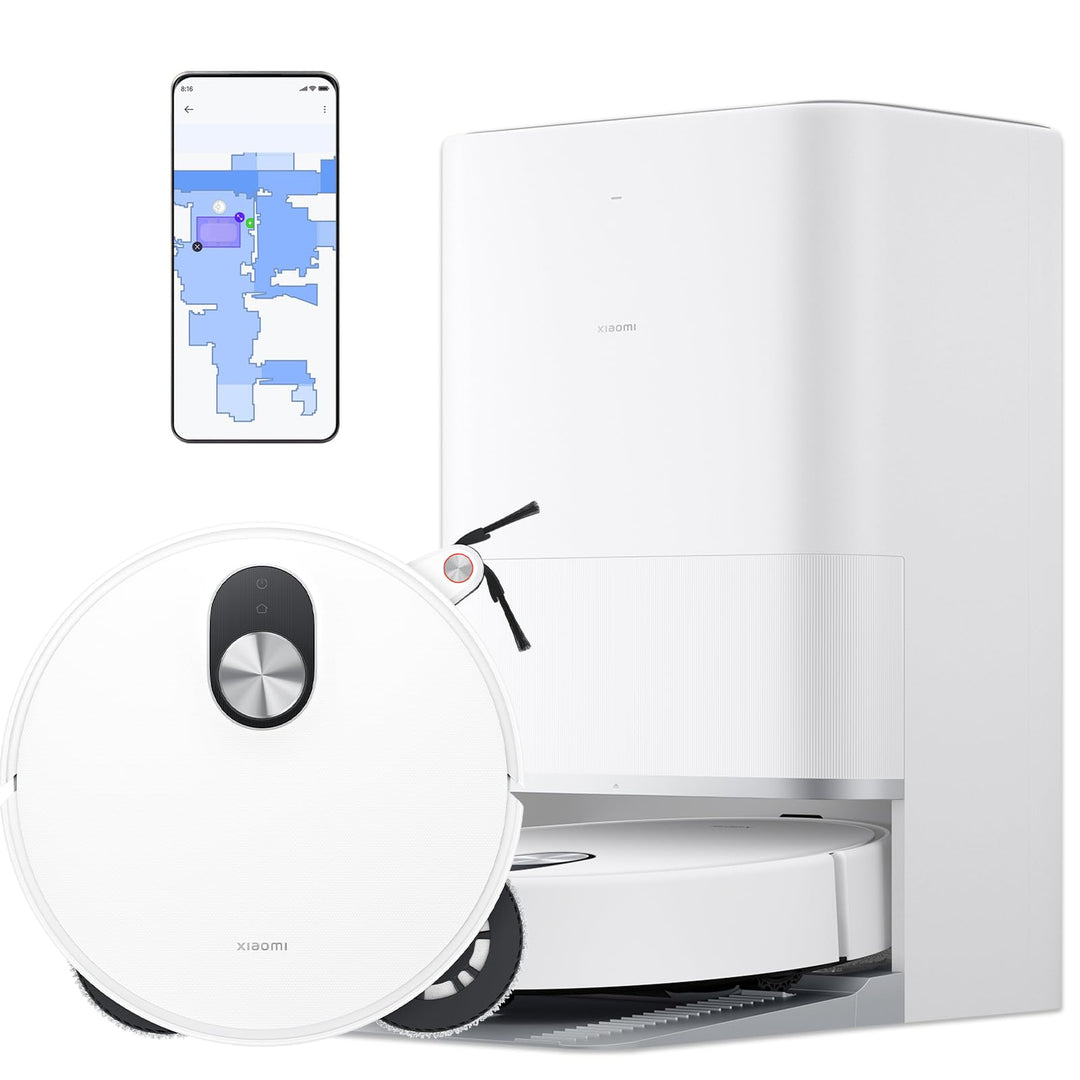 XIAOMI Robot Vacuum 5 Pro - Saugroboter mit Wischfunktion – Staubsauger Roboter ，dToF Smart Retracta