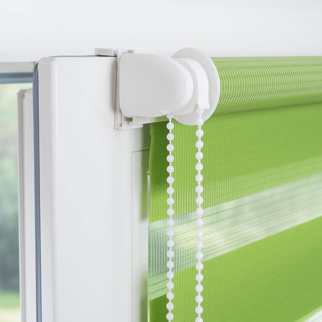 Liedeco® Duo Rollo Klemmfix - 60 x 160 cm Apple Green/lichtdurchlässig/stufenlos verstellbar/leichte