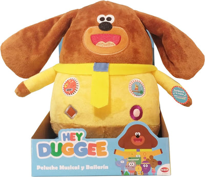 Bizak Hey Duggee, Plüschtier Ballerina Duggee, Plüschtier für Babys, musikalisches Plüschspielzeug,