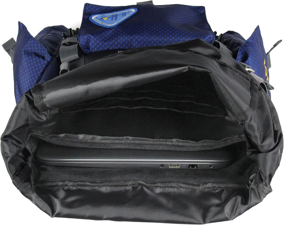 INTIMO Star Trek Starfleet Academy Rucksack mit Roll-Top, Wandern, Fitnessstudio, Laptop, Schule, Re