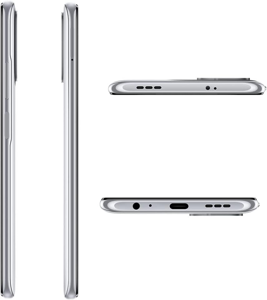 Telefonas POCO M5S/4GB + 64GB. Baltos spalvos. MZB0CITEU