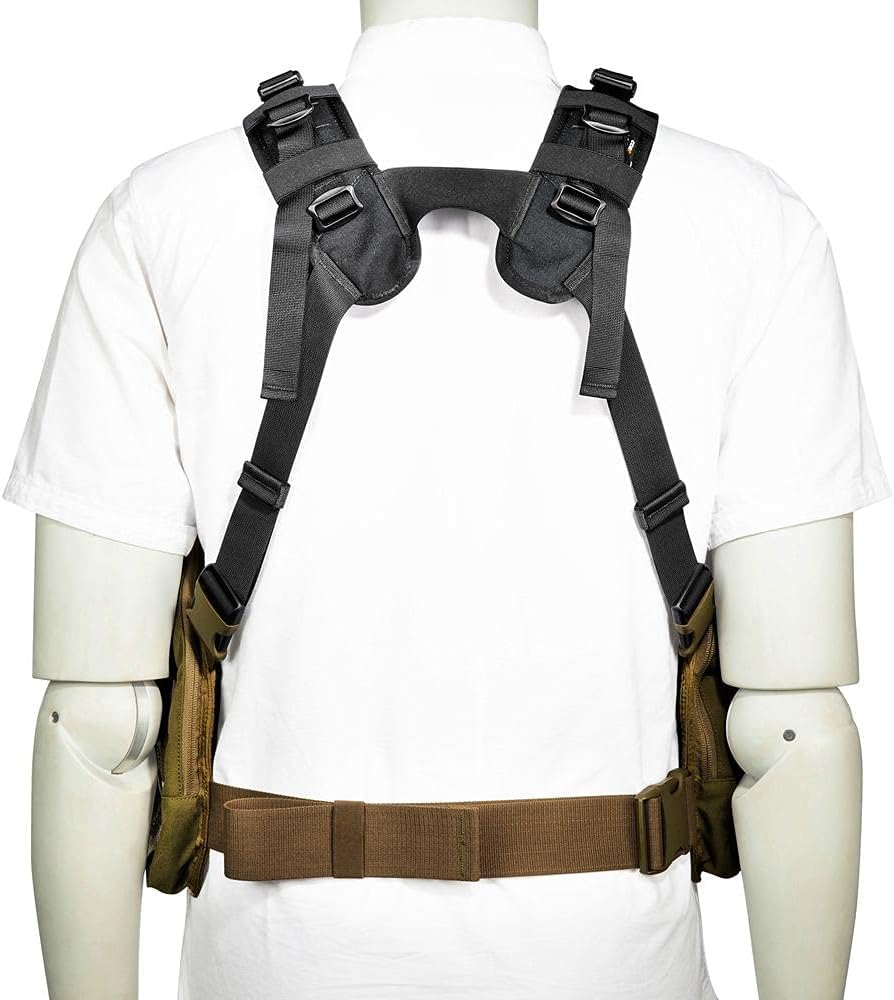 Tasmanian Tiger TT Rig Adapter Set für Verbindung von TT Assault Pack 12 Rucksack und TT Chest Rig M