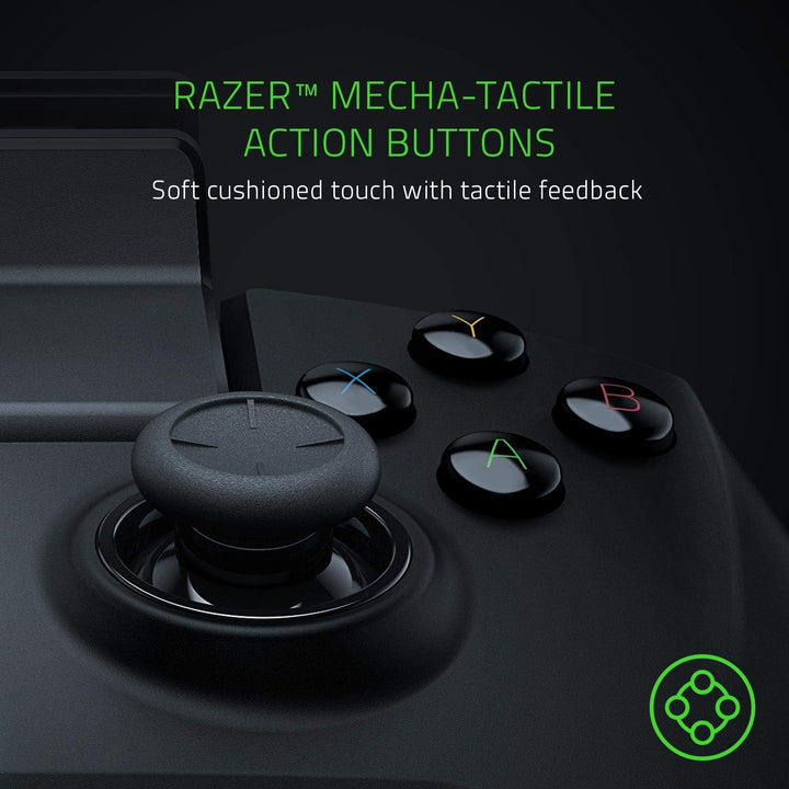 Razer Raiju Mobile - Mobiler Gaming-Controller für Android (Ergonomisches Layout mit Multifunktionst