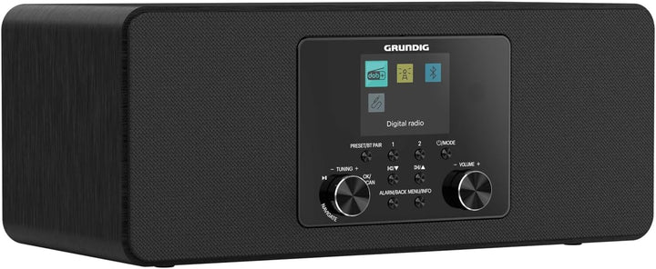 Grundig DTR 4600 2.0 DAB+ Digitalradio, FM, 2.0 Stereo-Lautsprechersystem, 10 W RMS, Alarmfunktion,