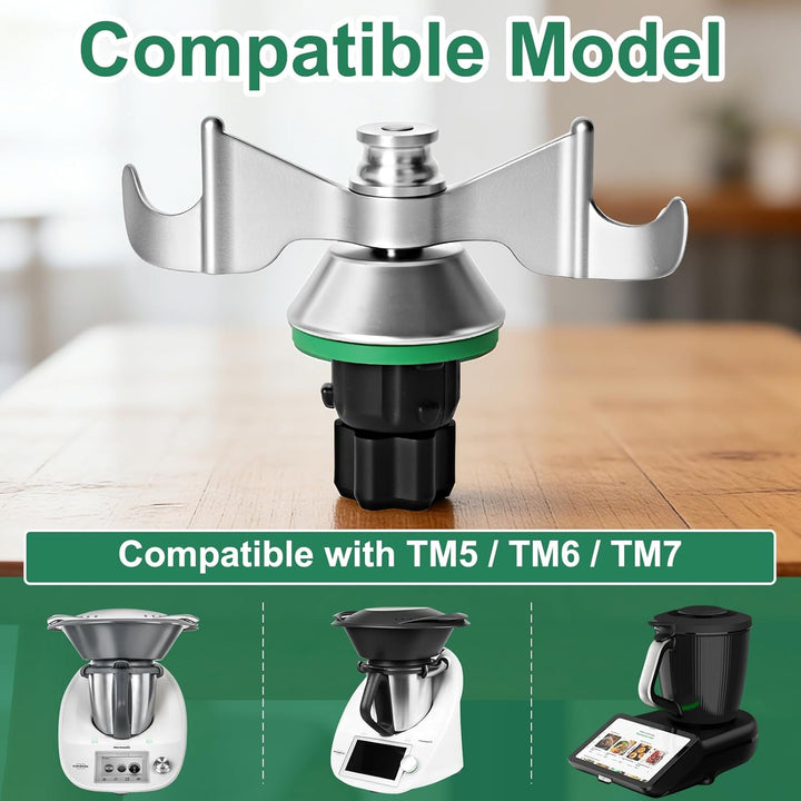 Messer Geeignet für Vorwerk TM5 TM6 TM7, Ersatzteile passend für Messer, Mixmesser Ersatz Zubehör, E