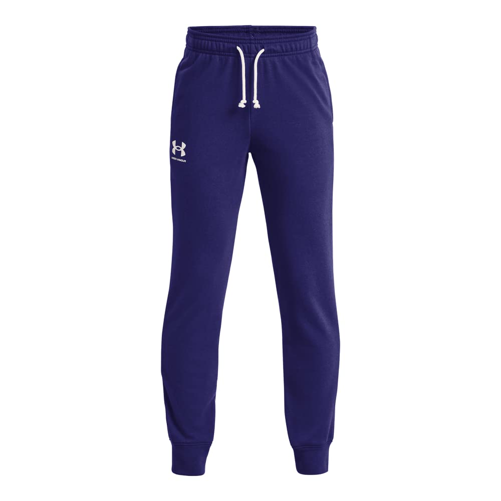 Under Armour Jungen Fleece Bottoms Rival Terry Joggers M Blau, M Blau