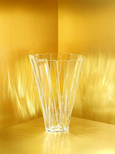 Kartell 1229B4 Vase Shanghai, glasklar Cristallo, Cristallo