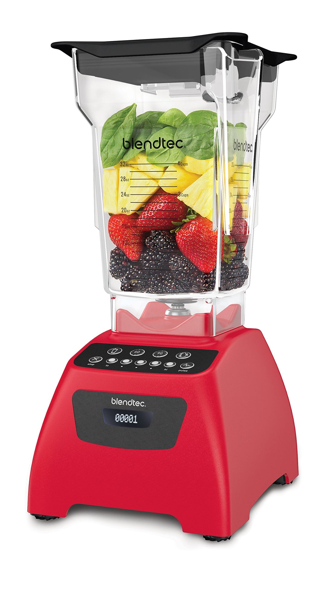Blendtec C575B4119A-A1AP1A Classic 575 Hochleistungsmixer/Blender, 2.2 liters, Royal Rot Royal Rot S