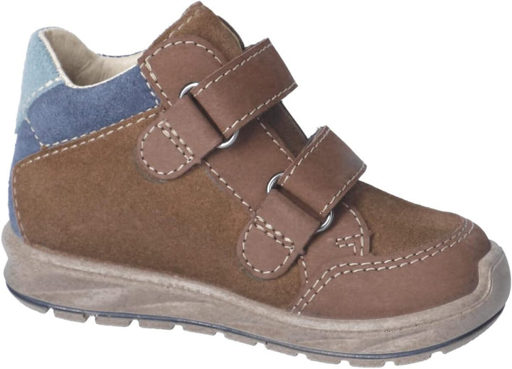 RICOSTA Kimo 2101302-550 Kaktus Suede/Nubuck Leather Childrens Rip Tape Water Resistant Ankle Boots