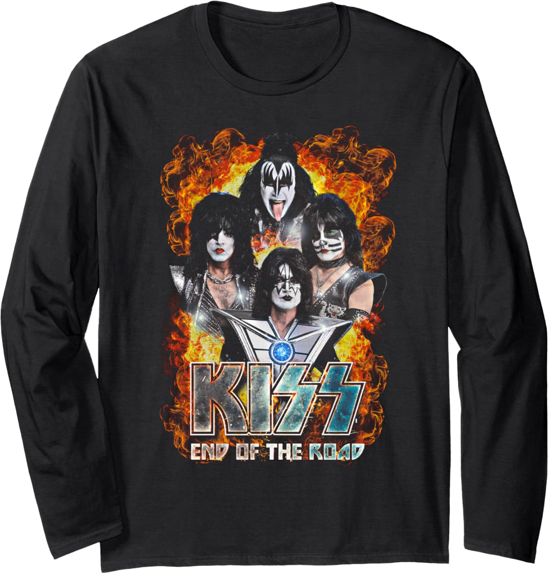 Kiss – Exklusives offizielles Ende der Road-Tour, George Langarmshirt