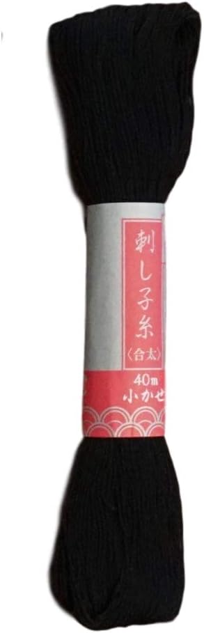 Yokota Daruma Sashiko Faden 5 Knäuel Essential Color Set (dicker Sashiko-Faden – Futo) Thick Sashiko