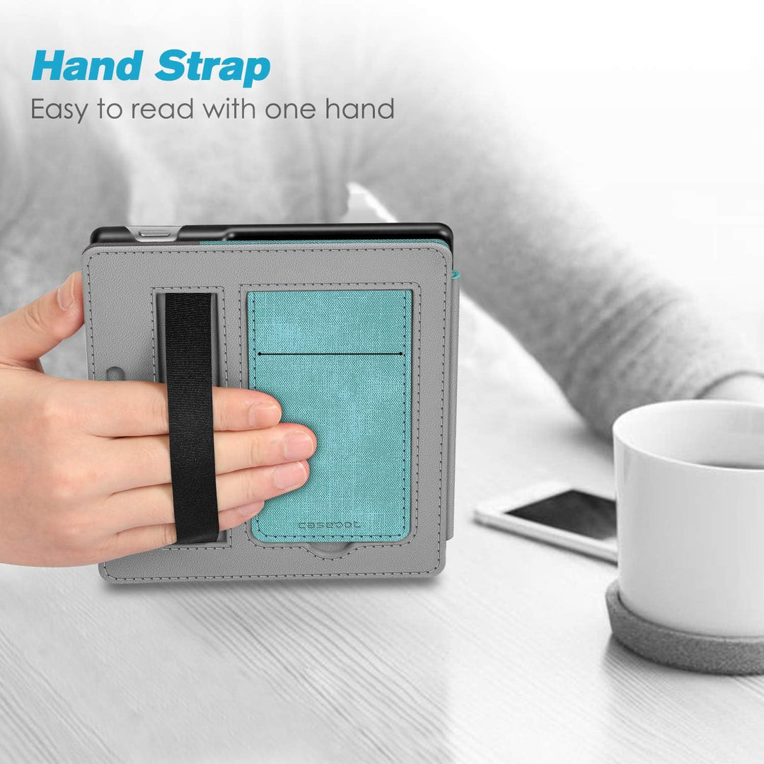 CASEBOT Hülle kompatibel für Kindle Oasis 10. Generation (2019 Modell) und 9. Generation (2017 Model