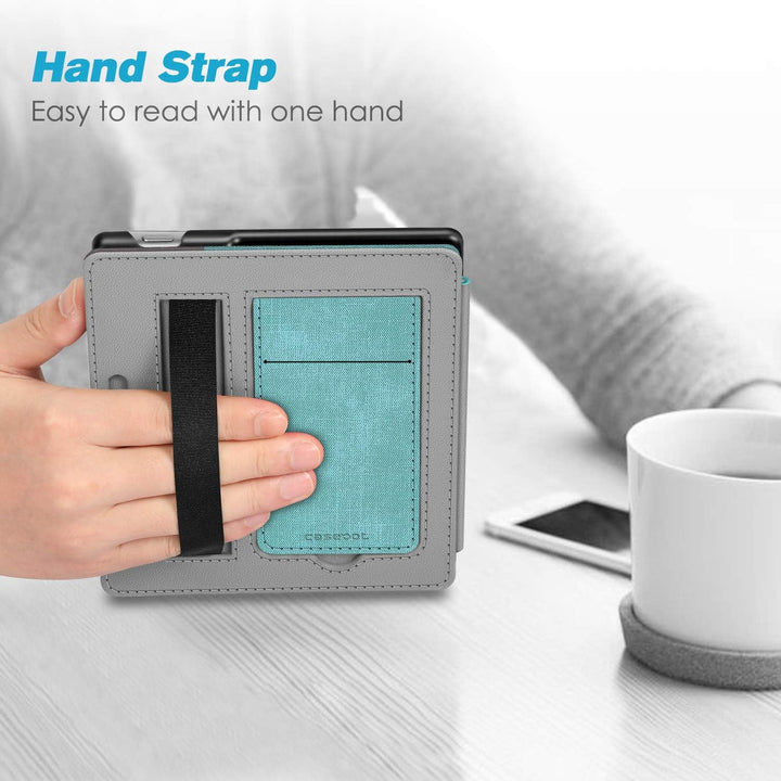 CASEBOT Hülle kompatibel für Kindle Oasis 10. Generation (2019 Modell) und 9. Generation (2017 Model