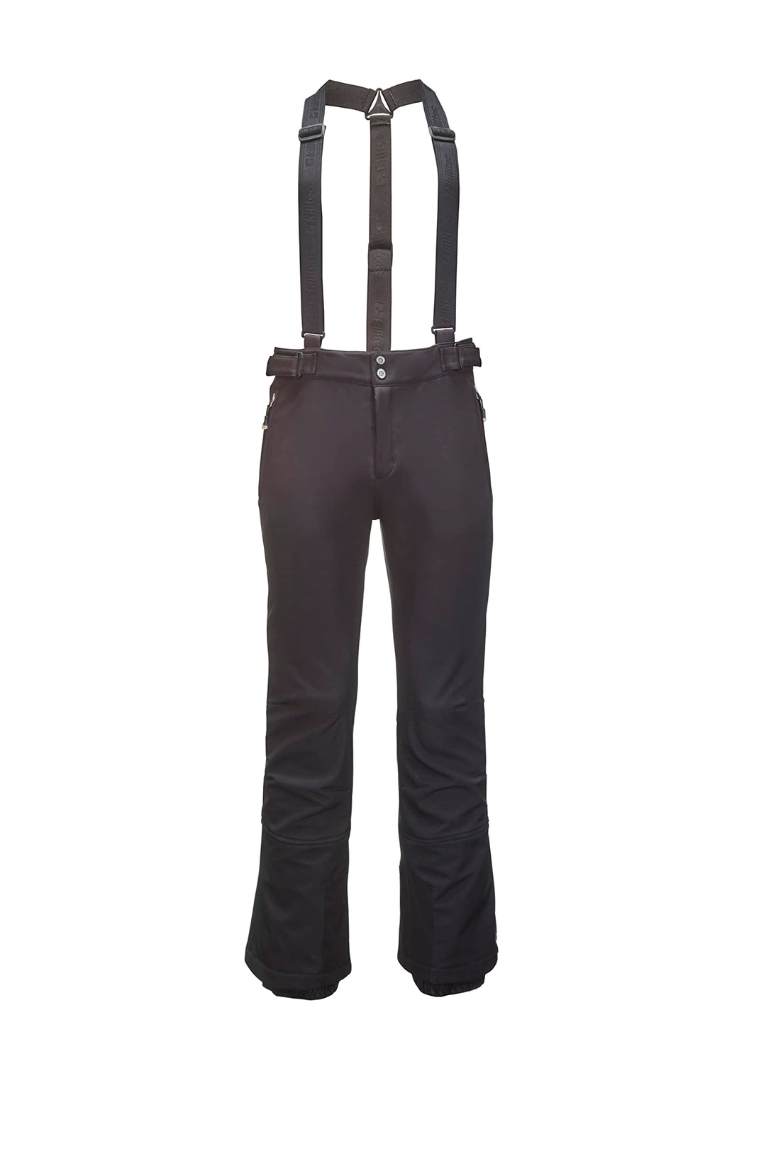 Killtec Herren Skihose/Softshellhose mit Kantenschutz, Schneefang und abnehmbaren Trägern Thônes Mn
