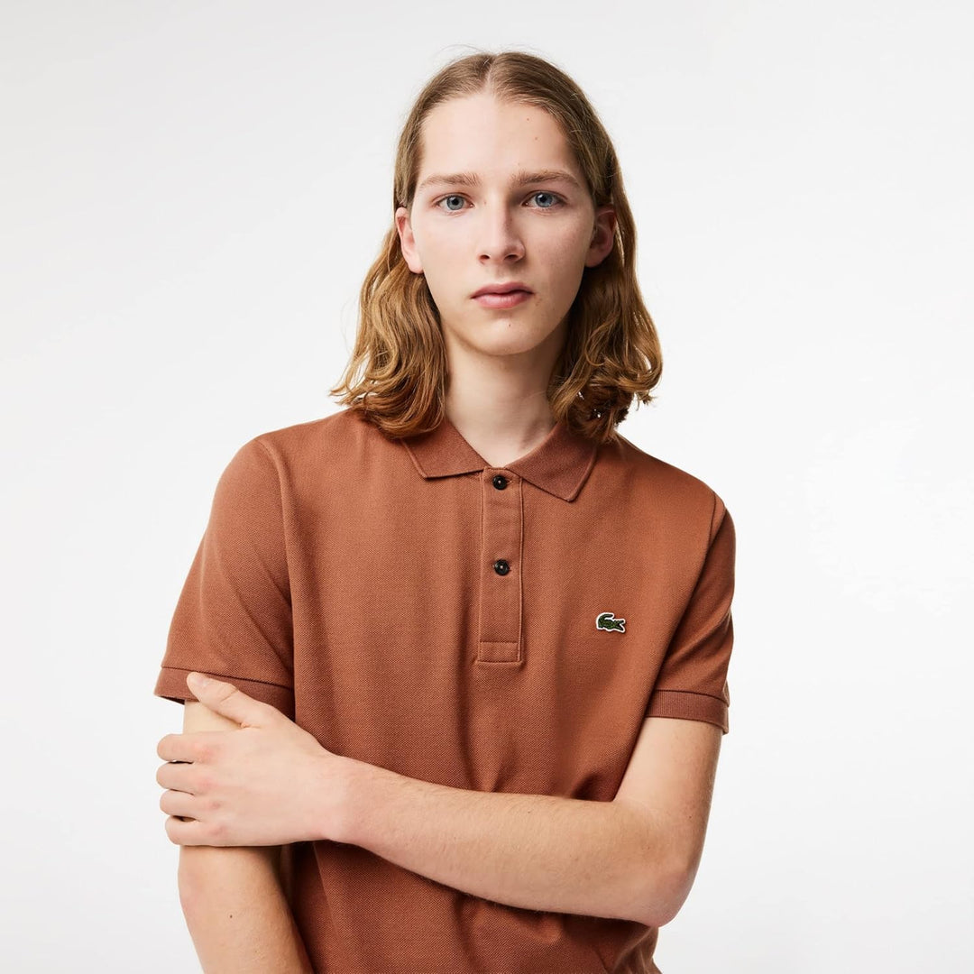 Lacoste Herren Poloshirt XS Pecan., XS Pecan.