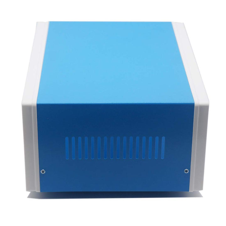 Zulkit Elektronisches Gehäuse, Metall, 320 x 268 x 120 mm, Blau 12.6" x 10.6" x 4.7", 12.6" x 10.6"