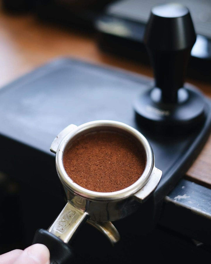 Normcore Kaffee Tamper 58.5mm- Kaffeemehlpresser – stilvoller Espresso-Stempel als Barista Tamper-Se