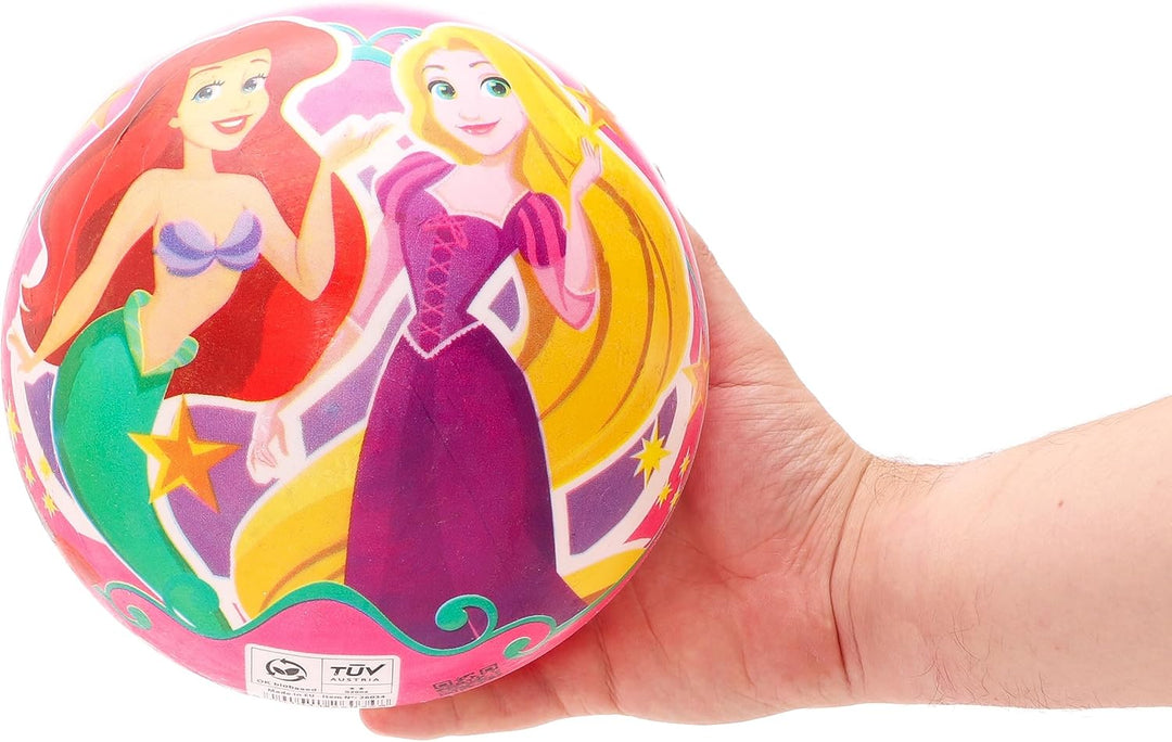 Toyland® 23 cm (9 Zoll) Prinzessinnen-Spielball – Aschenputtel, Ariel, Belle und Rapunzel – Spielzeu