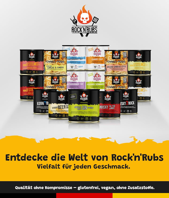 Rock'n'Rubs® Gewürz 3er Set Trüffel (Truffle Shuffle, Truffle Deluxe, Truffle Style) – Gourmet-Genus