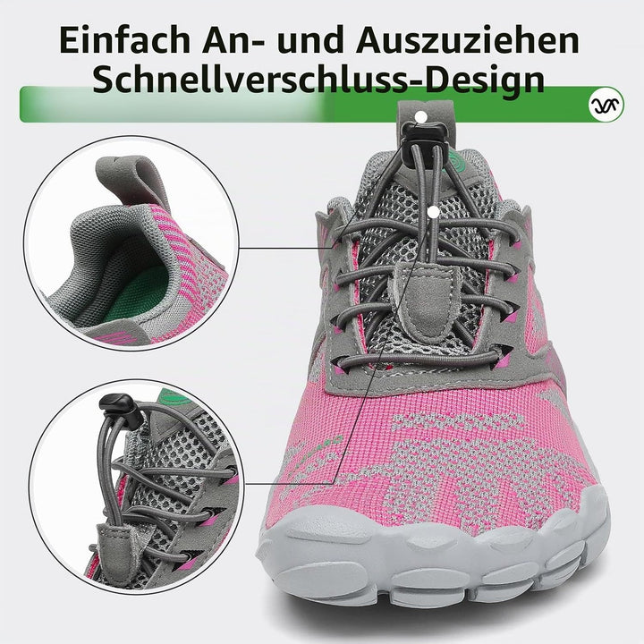 SAGUARO Herren Damen Barfussschuhe Wanderschuhe Traillaufschuhe Minimalistische Outdoor Wassersports
