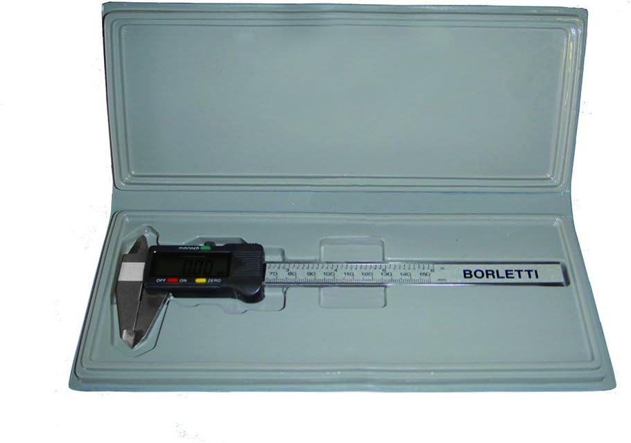 Borletti CDJB15 Digitaler Messschieber, Länge 150 mm