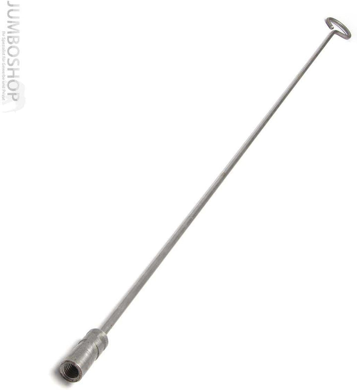 Schubstange Kesselstab STARR Öse M12 Länge 100cm + 50 mm Heizkesselbürste Kesselbürsten Ofenbürste O