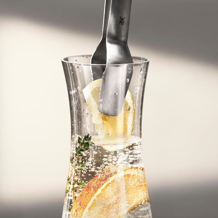 WMF Basic Wasserkaraffe 1,5 liter, Glaskaraffe mit Deckel, Silikondeckel, CloseUp-Verschluss 1,5 L S