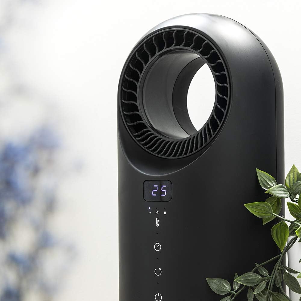 Cecotec Bladeless Heizgerät mit Fernbedienung und WiFi ReadyWarm 8400 Bladeless Connected. 1500 W, K
