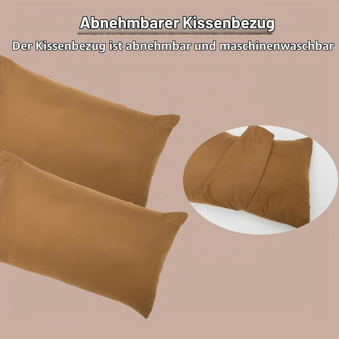 BISINNA Winter Doppelschlafsack für Erwachsene 2 Personen | Outdoor Warmer Schlafsack 3 Jahreszeiten