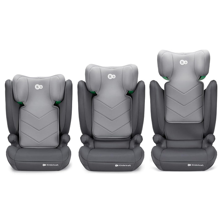 Kinderkraft I-SPARK I-Size Babyautositz, Gruppe 2/3, 100-150 cm, von 3,5 bis 12 Jahre, 15 bis 36 kg,