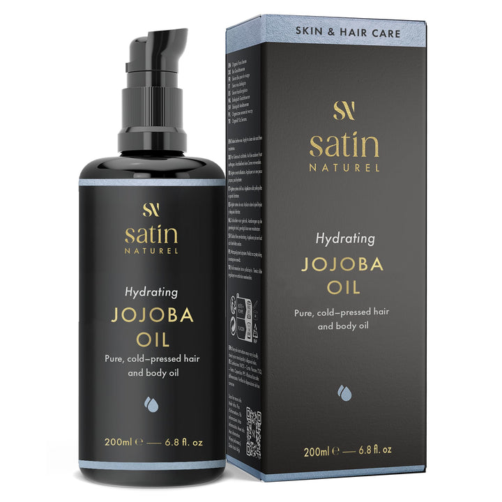 Jojobaöl BIO Kaltgepresst – 200ml - Vegan – Jojobaöl Bio für Kosmetik – Jojobaöl Haare &amp; Gesicht von