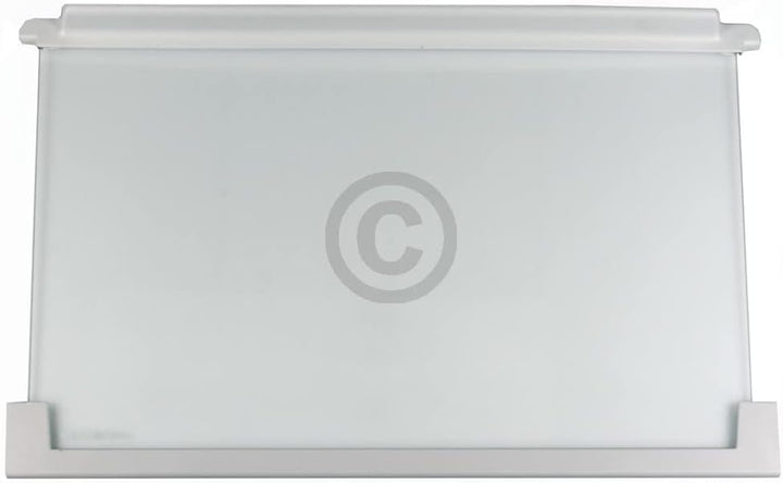 Einlegeboden aus Glas für Kühlschrank kompatibel mit Glasplatte AEG 225153106/3 auch für KühlGefrier