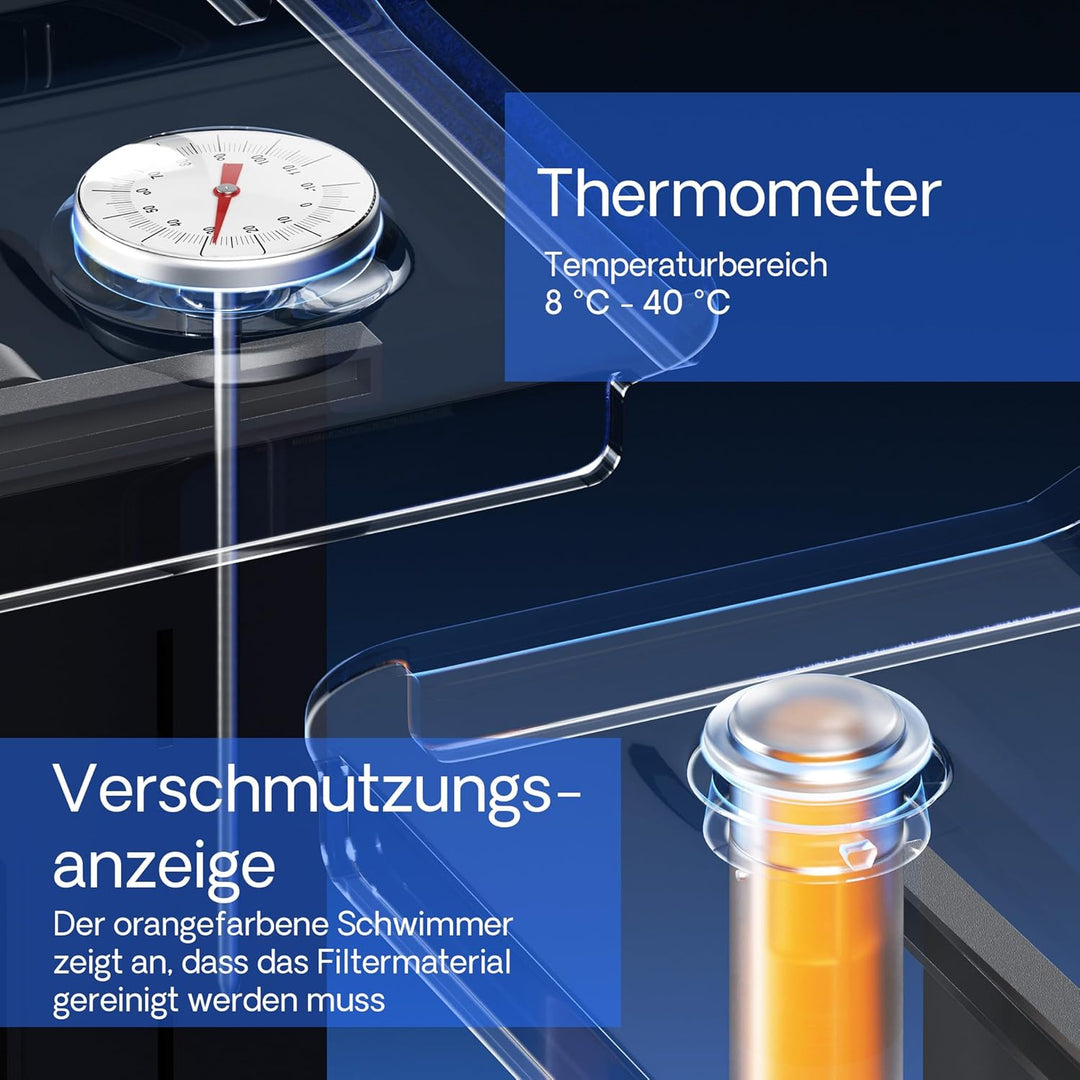 SunSun Bio Teichfilter 60000 L Durchlauffilter Teich Filter CBF-550 Teich Filter