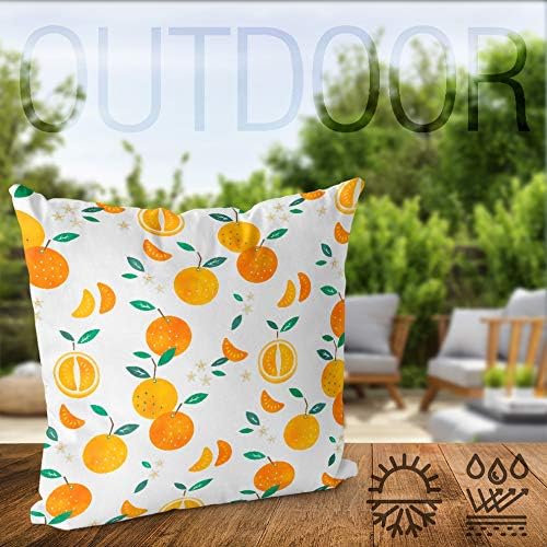 VOID Aquarell Orangen Kissenbezug Kissenhülle Sofakissen Kissen Deko Outdoor-Kissen Dekokissen, Kiss