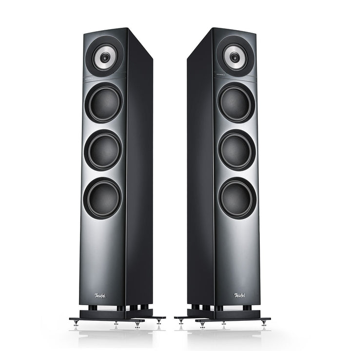 Teufel DEFINION 3 HiFi Standautsprecher Paar - High-End-Stereo-Lautsprecher in 3-Wege-Technologie mi