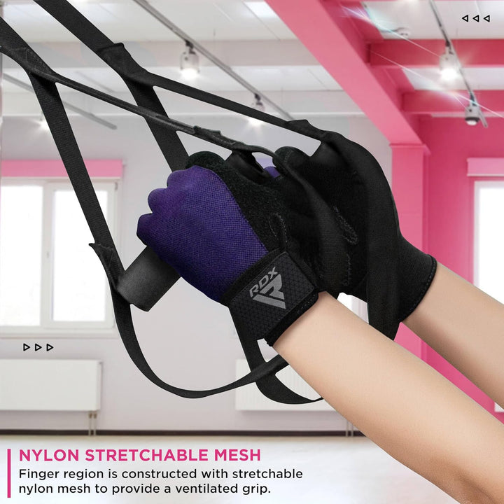 RDX Fitness Handschuhe Vollfinger Damen Herren, Gewichtheben Touchscreen Trainingshandschuhe, Bodybu
