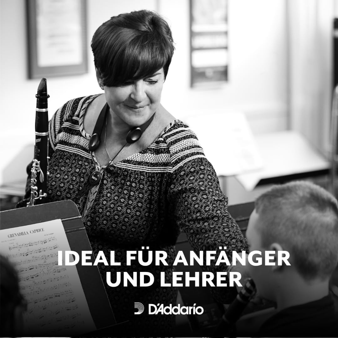 Rico by D'Addario Bb-Klarinettenblätter | Hochpräzise gefertigt | Böhm | Klarinettenblätter 3 Stärke