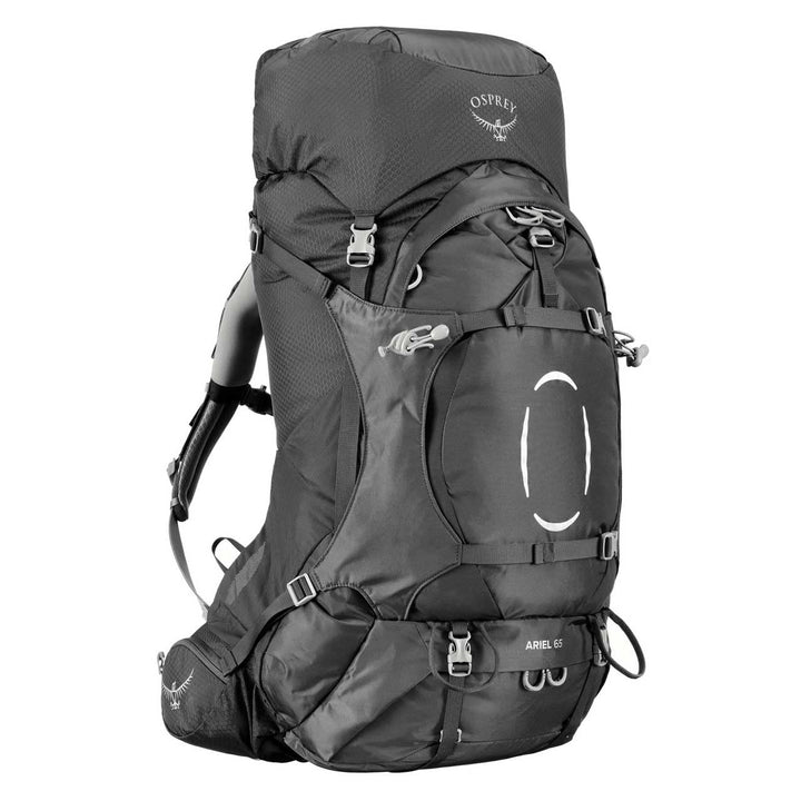 Osprey Ariel 65 Trekkingrucksack für Frauen Schwarz WM/L, Schwarz WM/L