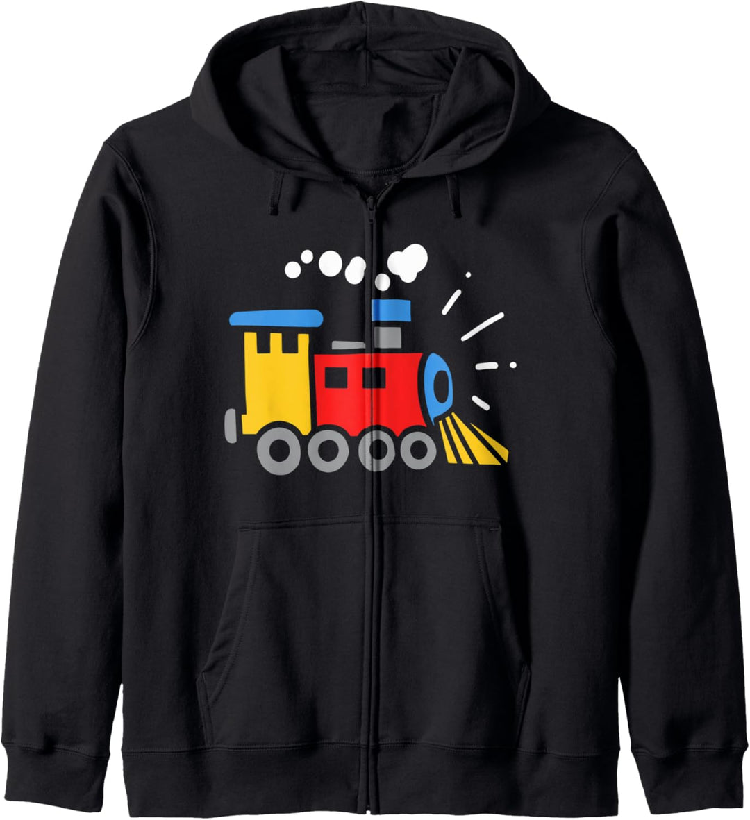 Kids Dampflokomotive I Kinder Zug I Eisenbahn Dampflok Kapuzenjacke