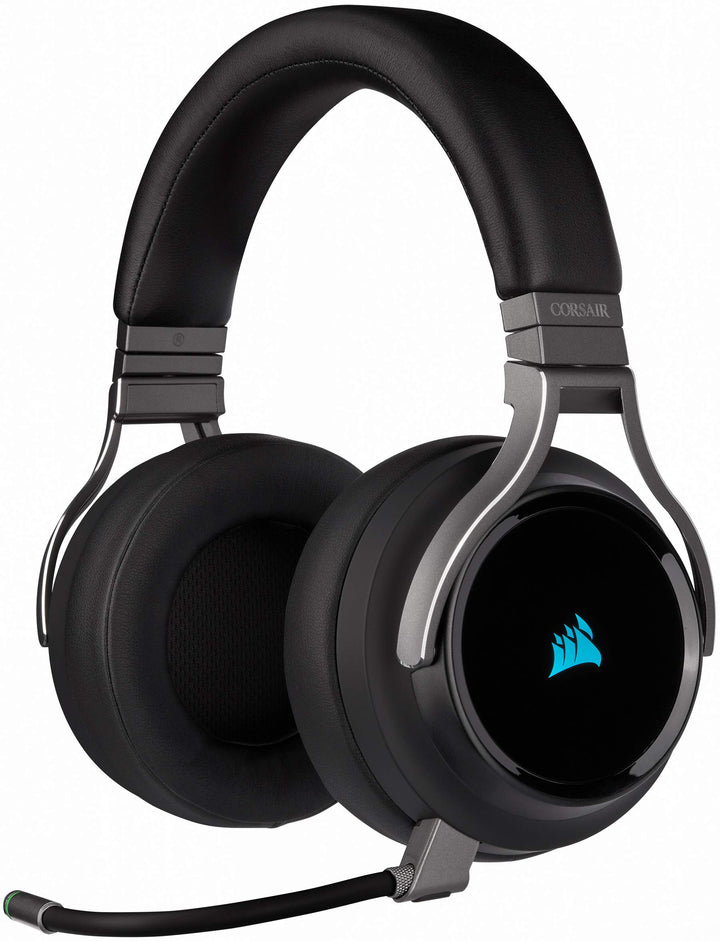 Corsair Virtuoso RGB Wireless High-Fidelity Gaming Headset (Slipstream Technologie, 7.1 Surround Sou