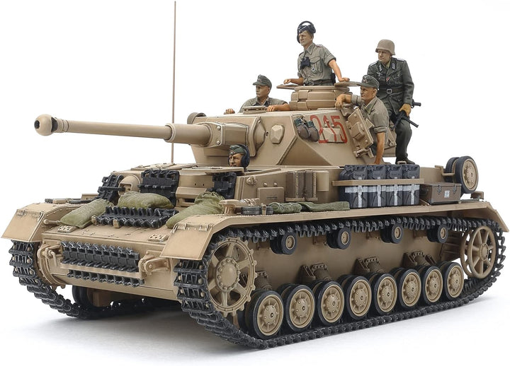Tamiya 35378-000 Militär 35378 1:35 Dt. Pz.Kpfw. IV AUSF.G Frühe.Prod. -Originalgetreue Nachbildung,