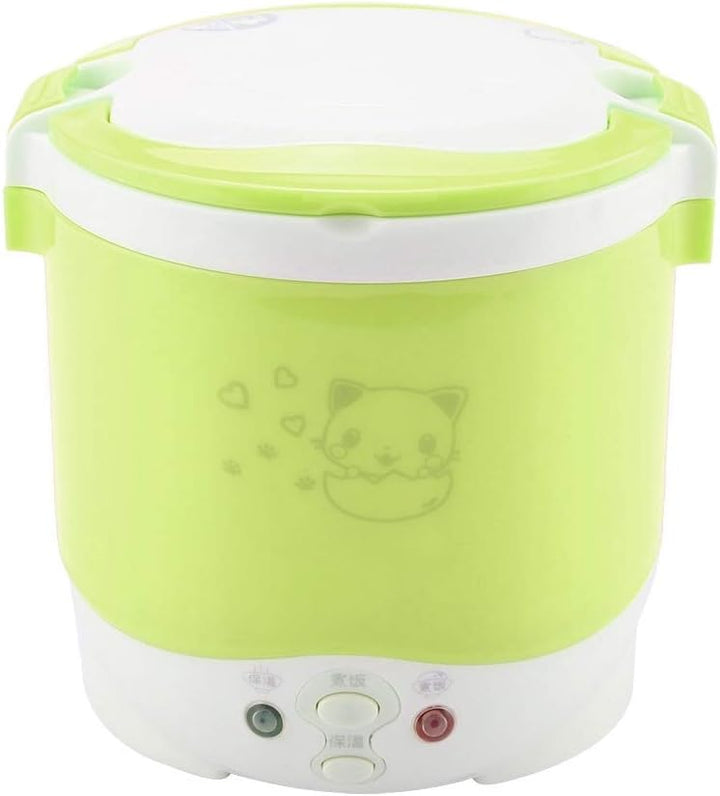 USB-Reiskocher, Tragbarer Mini-Reiskocher, Dampfgarer, 12 V, 100 W, 1 L, Antihaftbeschichtet, Elektr