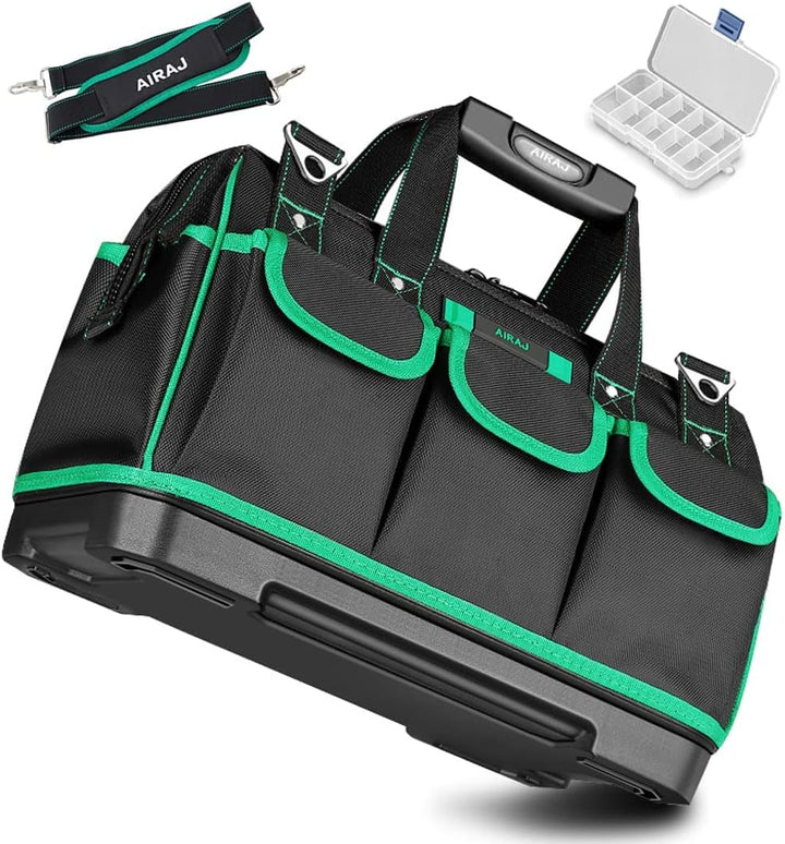 AIRAJ 18 Zoll Werkzeugtasche,Wasserdichte Werkzeugtaschen,Adjustable shoulder strap,thickened plasti