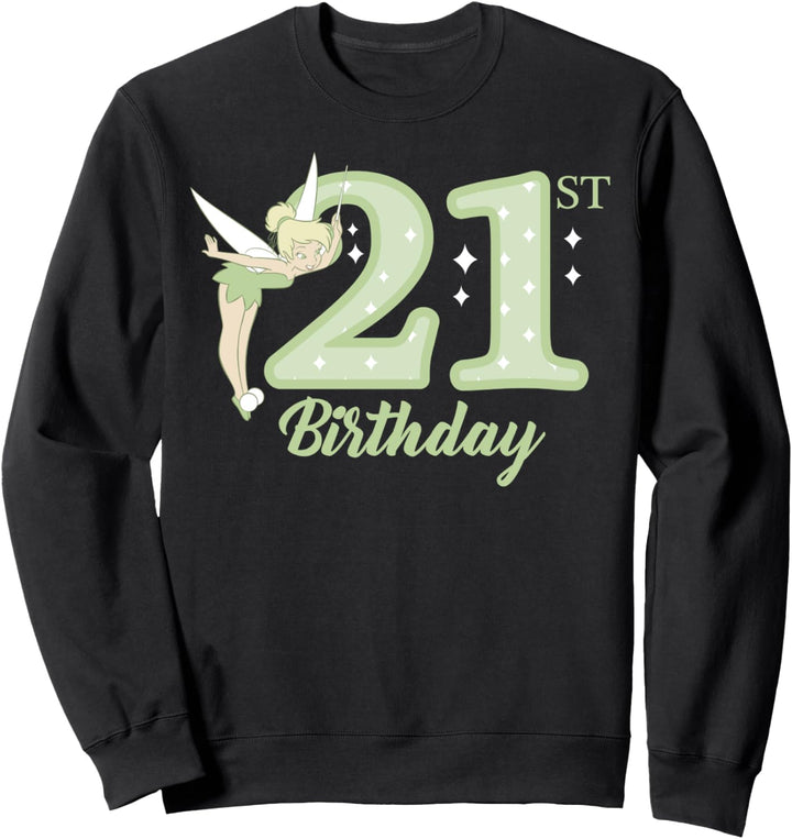 Disney Peter Pan 21st Birthday Tinkerbell Portrait Sweater Sweatshirt