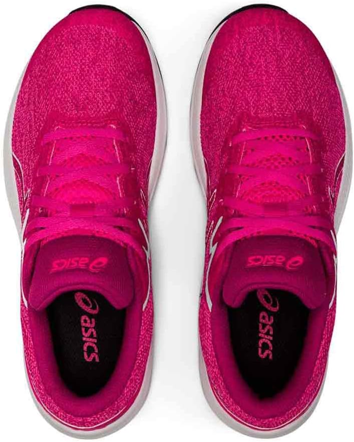 ASICS Unisex Kinder Gt-1000 11 Gs Sneaker 34.5 EU Pink Glo White, 34.5 EU Pink Glo White