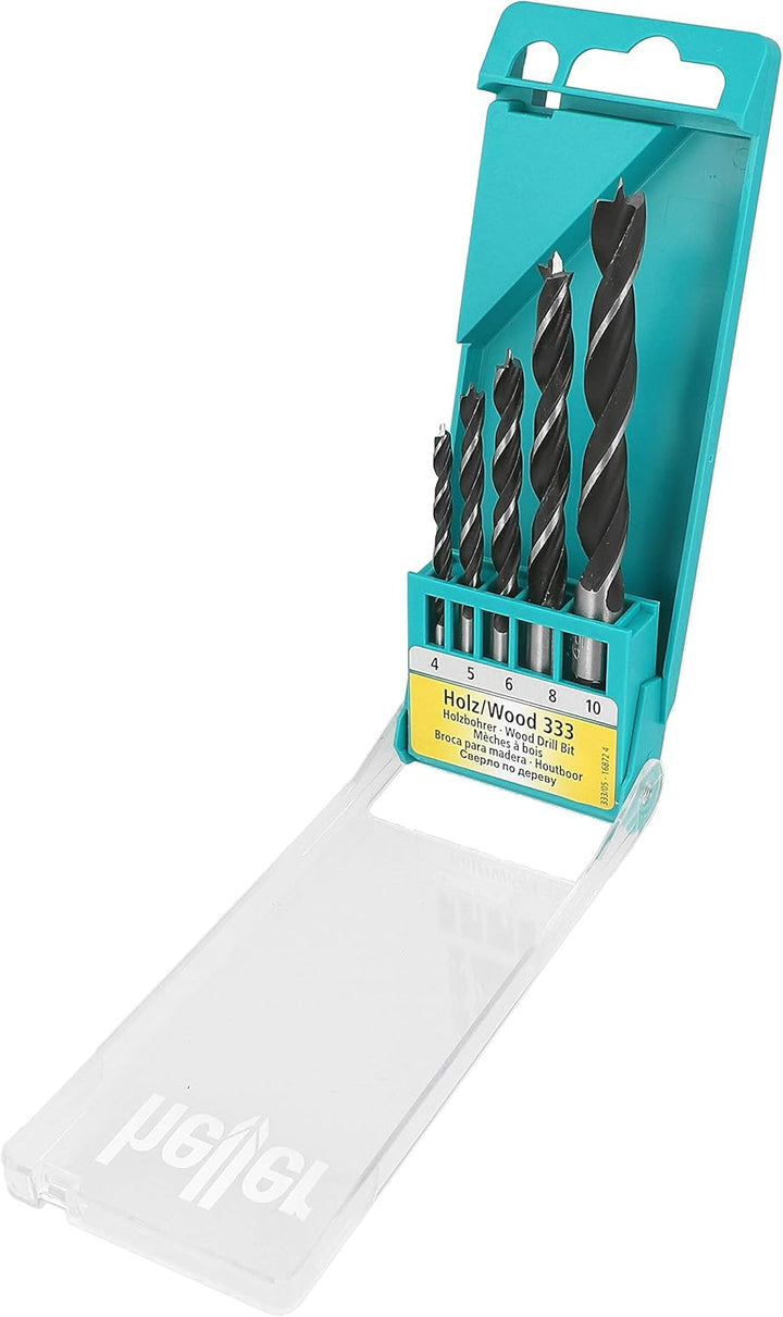 Heller Tools 333 CV Holzspiralbohrer, bewährter Bohrer für professionelle Bohrlösungen, rundschaft,