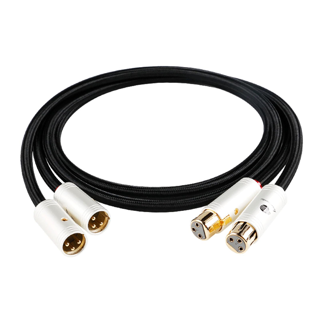 BOAACOUSTIC JIB XLR Kabel 1m High end HIFI XLR Audio Kabel XLR Stecker auf Buchse 3 PIN Für Verstärk