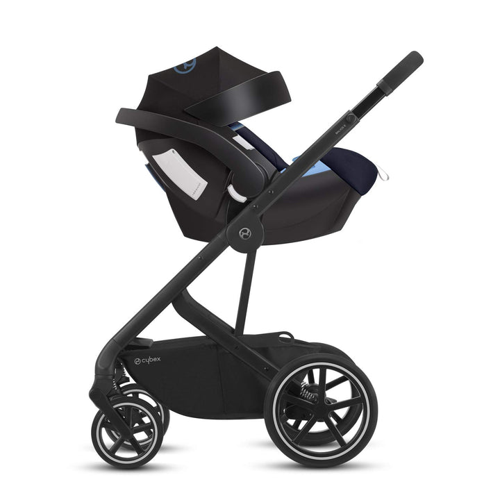 CYBEX Gold Babyschale Aton 5, Inkl. Neugeboreneneinlage, Ab Geburt bis ca. 18 Monate, Max. 13 kg, Ri