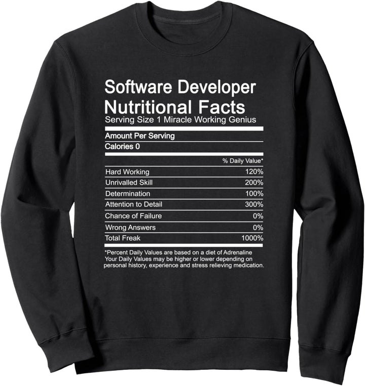 Software-Entwickler Geschenk Coder Programmierer Informatik Sweatshirt