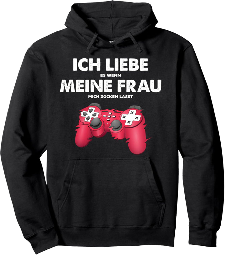 Gaming Zocken Konsole Game Frau Geburtstag Geschenk Pullover Hoodie
